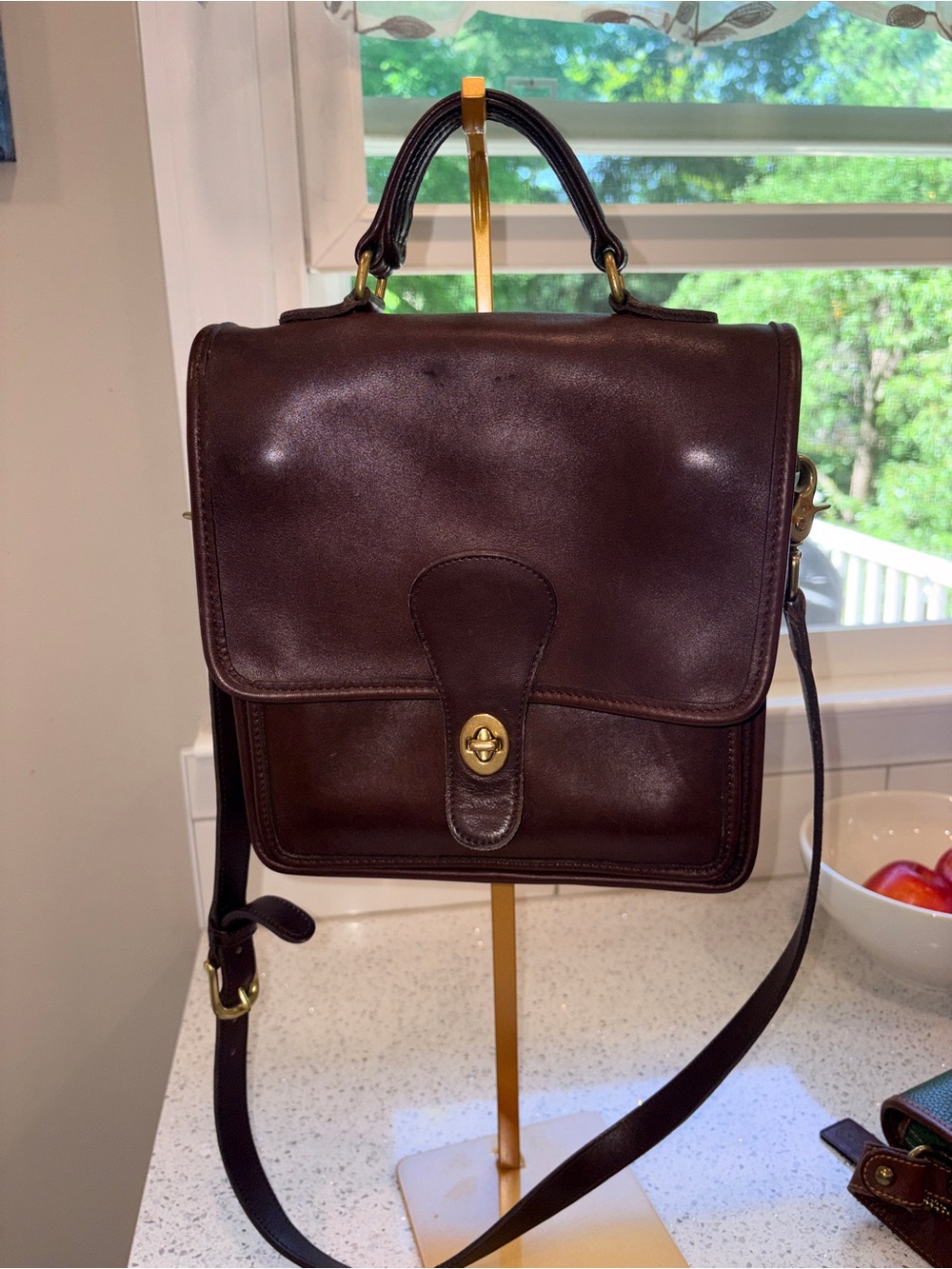Vintage Coach Station Bag 5130